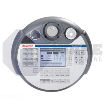 VCH02.1NNN-000RS | The VCH02.1NNN-000RS Hand Control Device is manufactured by Rexroth Indramat Bosch. This device operates with a Memory Capacity of 64Mb and has a Standard Ethernet interface. The Nominal Connection Voltage is 24 VDC and there is also an Additional Option, a USB Interface. | Image