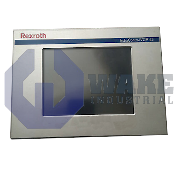 VCP25.1BVN-003DN-NN-PW | The VCP25.1BVN-003DN-NN-PW screen panel is manufactured by Bosch Rexroth Indramat. This panel operates with 24 V DC supply voltage, 3 MB application memory, a Touch Screen, and a maximum voltage of 30. 2 V. | Image