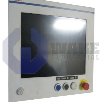VDP21.3GCN-D1-NN-NN | The VDP21.3GCN-D1-NN-NN Screen Panel is manufactured by Rexroth Indramat Bosch. This panel has a front panel with A Multitouch Screen and a Control Panel Interface of CDI. This VDP Screen Panel has another deisign that is Not Equipped. | Image