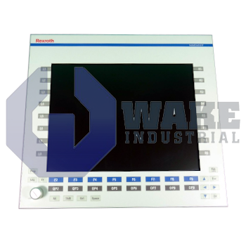 VDP40.3BIN-D1-NN-MX | The VDP40.3BIN-D1-NN-MX Screen Panel is manufactured by Rexroth Indramat Bosch. This panel has a front panel with A Touch Screen and a Control Panel Interface of CDI. This VDP Screen Panel has another deisign that is Not Equipped. | Image