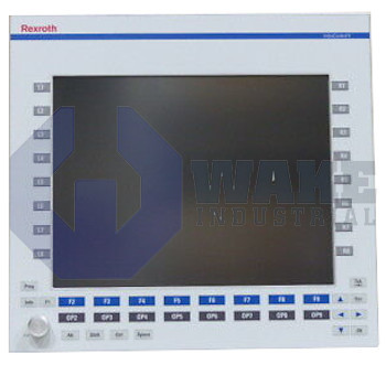 VDP40.3DEN-D2-NN-NN | The VDP40.3DEN-D2-NN-NN Screen Panel is manufactured by Rexroth Indramat Bosch. This panel has a front panel with A Touch Screen and a Control Panel Interface of CDI. This VDP Screen Panel has another deisign that is Not Equipped. | Image