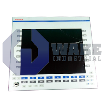 VDP40.3AUN-D2-NN-NN | The VDP40.3AUN-D2-NN-NN Screen Panel is manufactured by Rexroth Indramat Bosch. This panel has a front panel with A Touch Screen and a Control Panel Interface of CDI. This VDP Screen Panel has another deisign that is Not Equipped. | Image