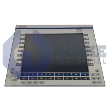 VEP50.4DFN-512NN-MAD-1G0-NN-FW | The VEP50.4DFN-512NN-MAD-1G0-NN-FW Operator Panel is manufactured by Rexroth Indramat Bosch. This panel has A Touch-Screen front plate with a supply voltage of DC 24 V. This VEP Operator Panel is 36 W other design and a memory capacity (RAM) of 2 GB. | Image