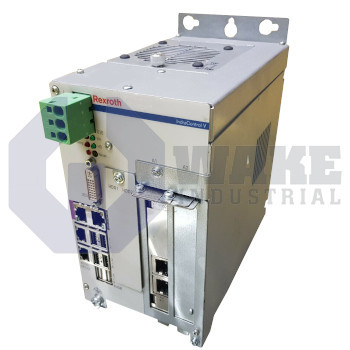 VPB40.3D1L-4G0NN-D5D-DN-NN-FW | The VPB40.3D1L-4G0NN-D5D-DN-NN-FW Box PC Unit is manufactured by Rexroth Indramat Bosch. This unit has 2 Slots and its Connecting Voltage is DC 24 V. The System Configuration of this unit is Core Duo, min. 1.66 GHz, 2MB Cache and the Hard Disk is 2.5" min, 80 GB. The Memory Capacity of this VPB Box PC is 4096 MB. | Image