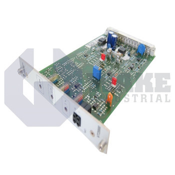 VT 2000-51 | Rexroth, Indramat, Bosch proportional amplifier in the VT-2000 Series. This proportional amplifier features a Operating Voltage 24 VDC + 40 % - 5 % along with a Connection Type of 32-pin male connector, DIN 41 612, form D. | Image