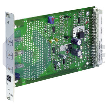 VT 2000 | Rexroth, Indramat, Bosch proportional amplifier in the VT-2000 Series. This proportional amplifier features a Operating Voltage 24 VDC + or - 10 % along with a Connection Type of Factory Assigned. | Image