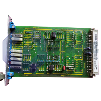 VT-UK2-3X/VT11963A/U150 | The univeral Eurocard VT-UK2-3X/VT11963A/U150 is manufactured by Bosch Rexroth Indramat. This small and lightweight unit operates with +/- 15 V voltage and | Image