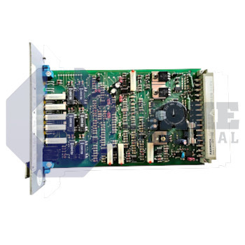 VT-VSPA2-50-1X-T1 | The VT-VSPA2-50-1X-T1 amplifier card is manufactured by Bosch Rexroth Indramat. This unit has a 10 to 19 component series designation, and operates with at max 50 VA power consumption, 2 A current consumption, and an operating voltage of 24 VDC. | Image